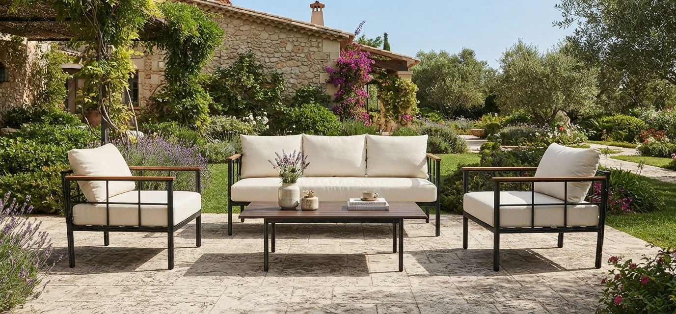 Grid Sofa Set