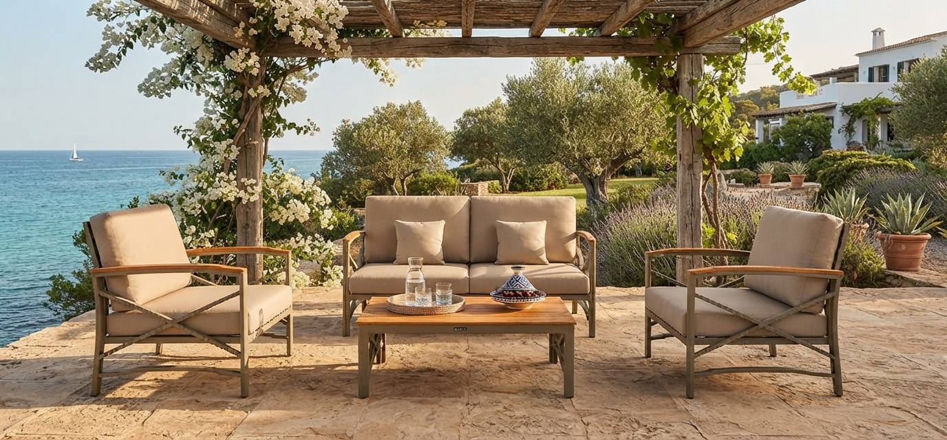 Sandstone Sofa Set