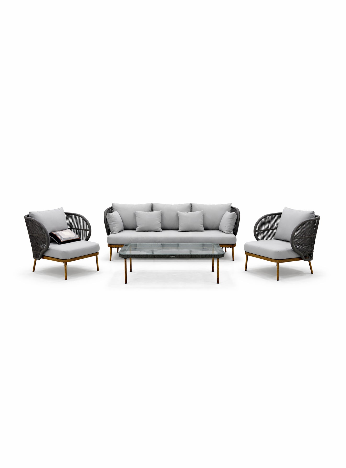 Triple Ashrope Sofa Set