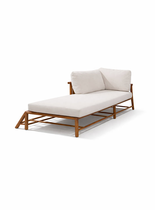 Pine Chaise Lounge